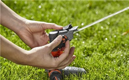 GARDENA 8143-20 Comfort Turbinenregner auf Schlitten