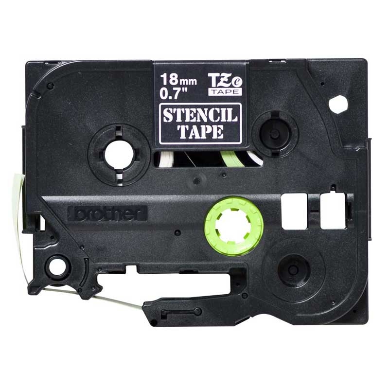 Brother ST141 P-Touch Schablonenbandkassetten 3mx18mm nicht laminiert