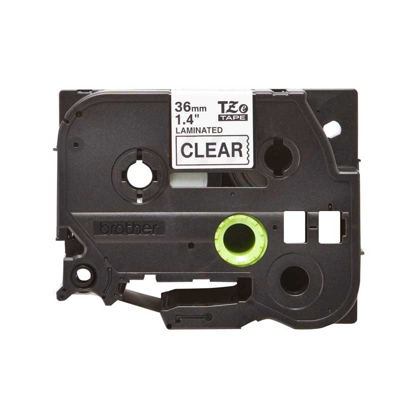 Brother TZE-161 P-Touch schwarz auf clear 36mm