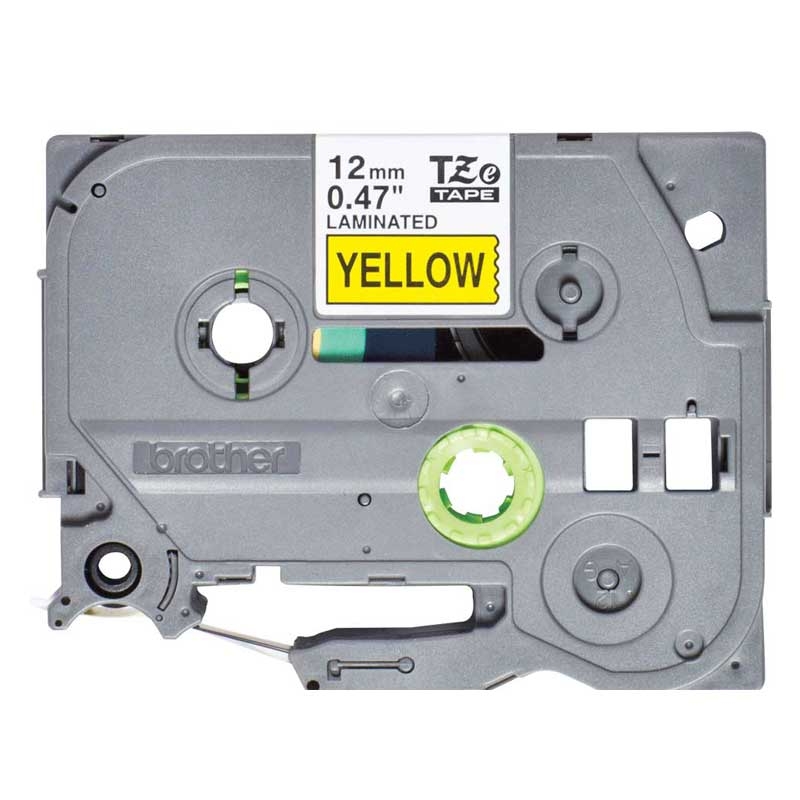 Brother TZe-631S P-Touch Schriftbandkassette gelb schwarz 12mm