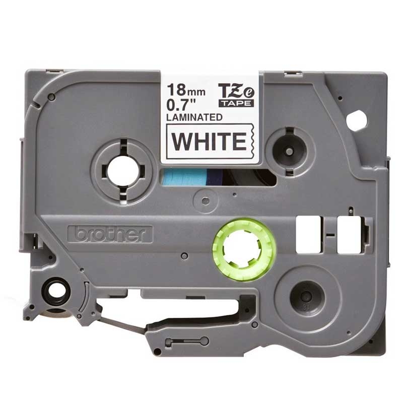 Brother TZE241 Original P-touch Schriftband TZe-241 18 mm, schwarz auf weiß