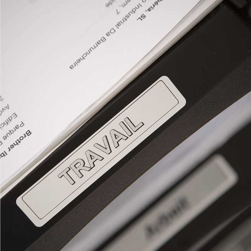 Brother DK11204 Einzeletiketten 17 x 54 mm, 400 Stück weiß