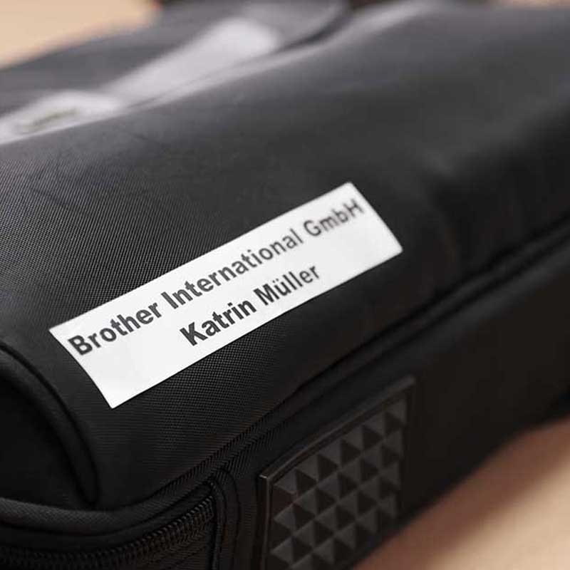 Brother TZEM951 Original P-touch Schriftband TZe-M951 24 mm, schwarz auf silber (matt)