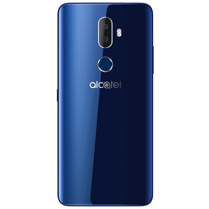Alcatel 3V (5099D) Dual-SIM Smartphone spectrum blau