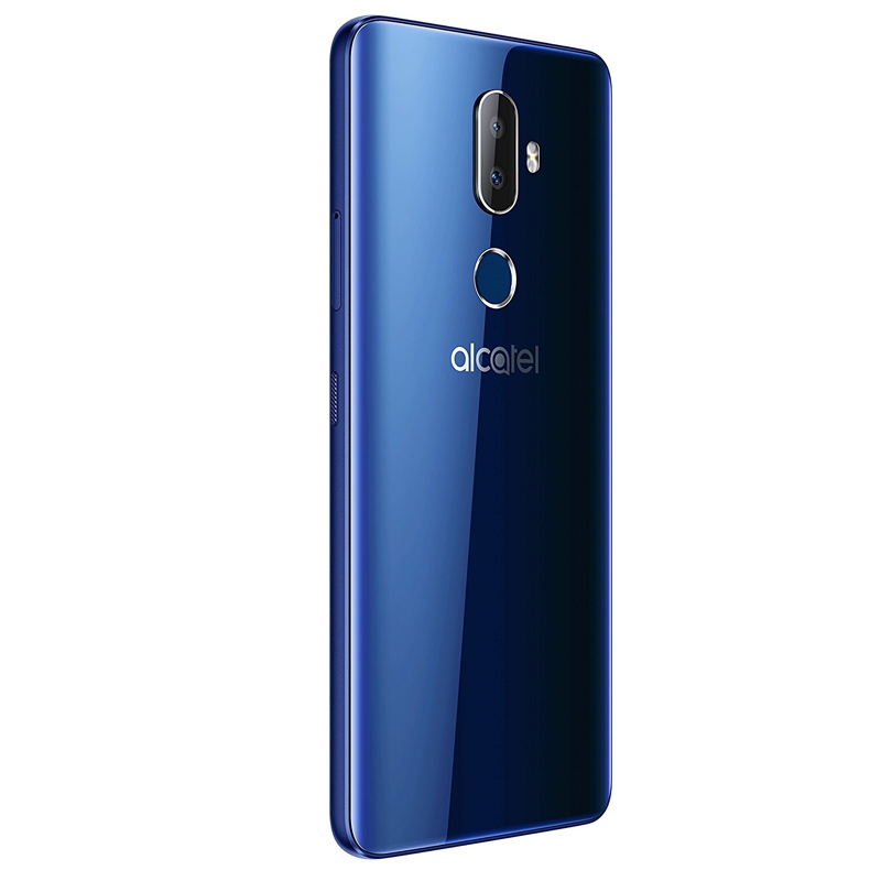 Alcatel 3V (5099D) Dual-SIM Smartphone spectrum blau