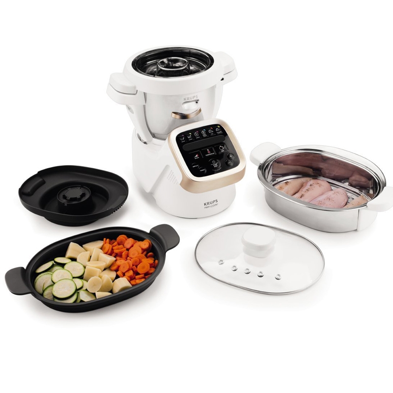 Krups XF552D Prep und Cook Dampfgaraufsatz