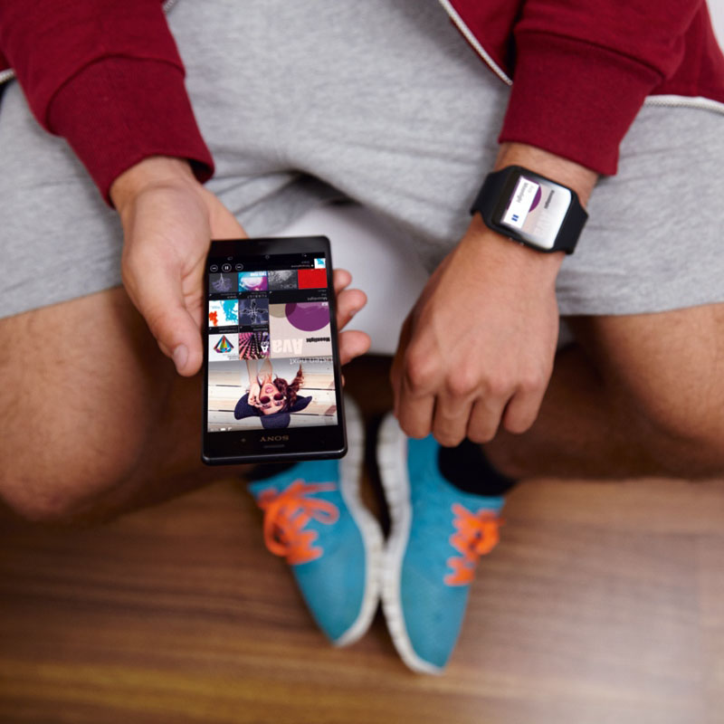 Sony Xperia Smart Watch 3 (SWR50) schwarz Ausstellungsgerät