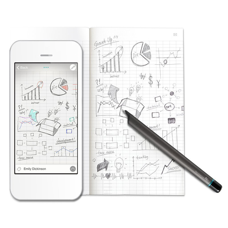 NeoLab N2 Smartpen TB Moleskine Bundle Titan Schwarz