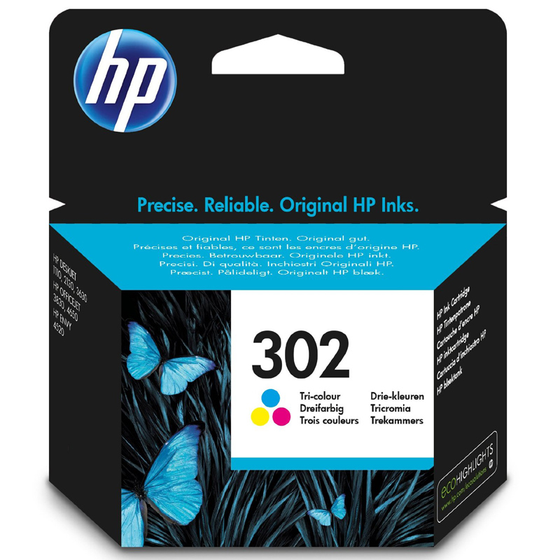 HP 302 Tinte farbig