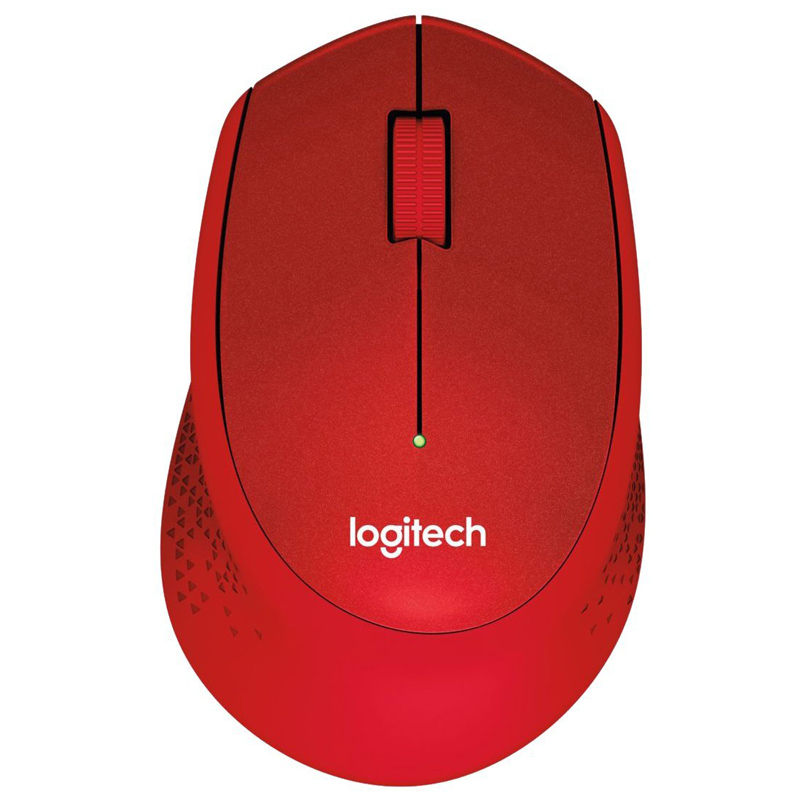 Logitech M330 Silent Plus Maus rot