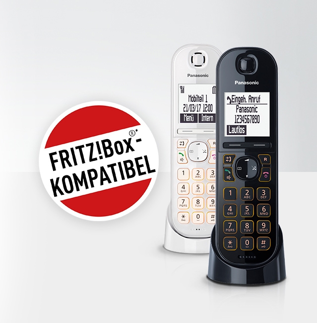 Panasonic KX-TGQ200GW IP-Telefon weiss