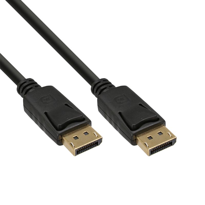 InLine DisplayPort Anschlusskabel 1m schwarz