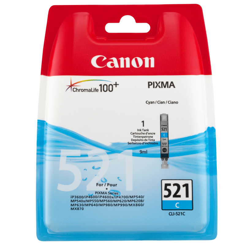 Canon CLI-521C Tintenpatrone cyan