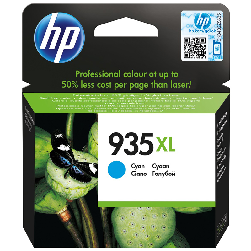 Hewlett Packard NO. 935XL Tintenpatrone cyan