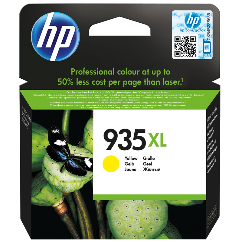 Hewlett Packard NO. 935XL Tintenpatrone gelb