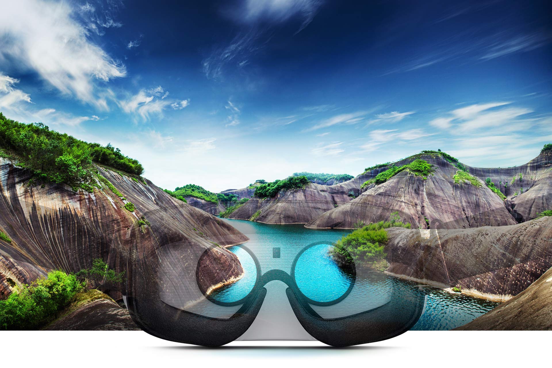 Samsung Gear VR white VR-Brille Ausstellungsgerät