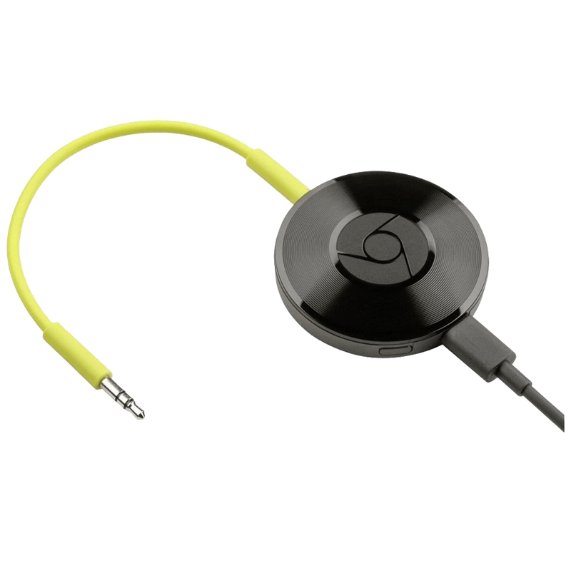 Google Chromecast Audio Streaming-Gerät schwarz