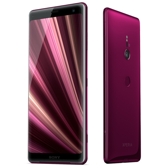 Sony Xperia XZ3 Dual-SIM Smartphone bordeaux rot