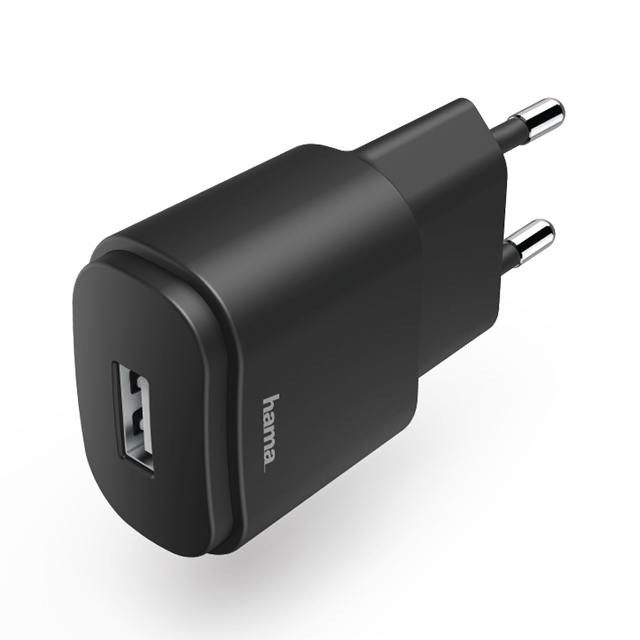 Hama Ladegerät, 1,2 A, Schwarz