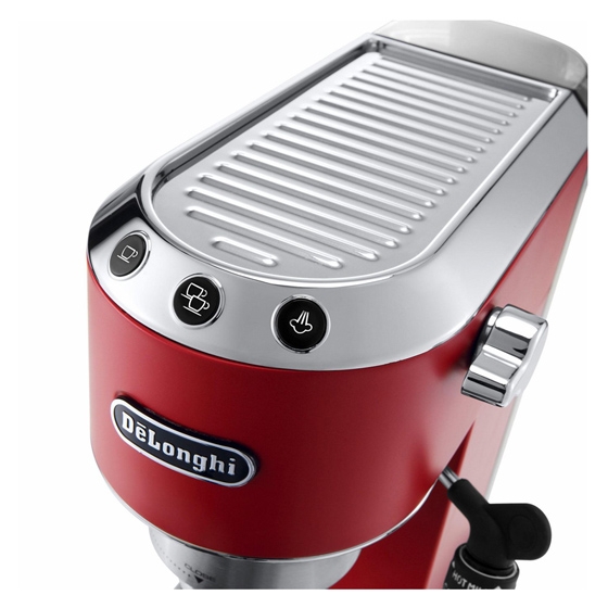 De'Longhi Dedica EC 685.R Siebträger Espressomaschine rot