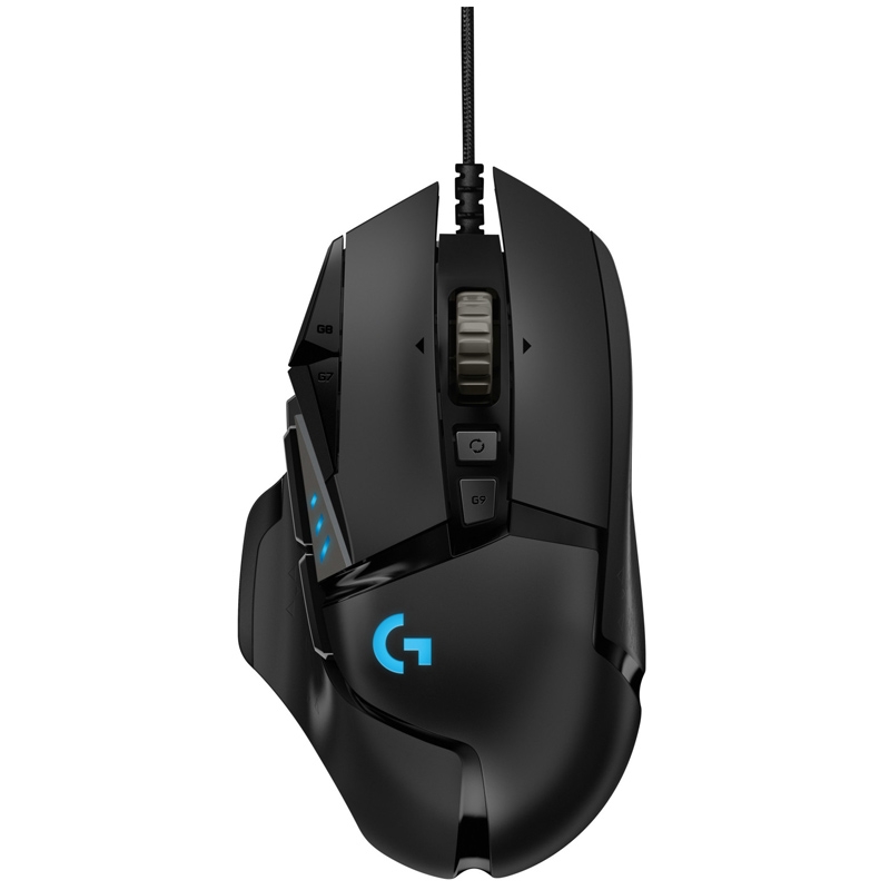 Logitech G502 HERO Gaming-Maus schwarz 11 Programmierbare Tasten