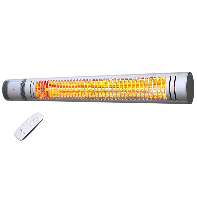 Vasner SlimLine X20 Infrarot-Heizstrahler silber