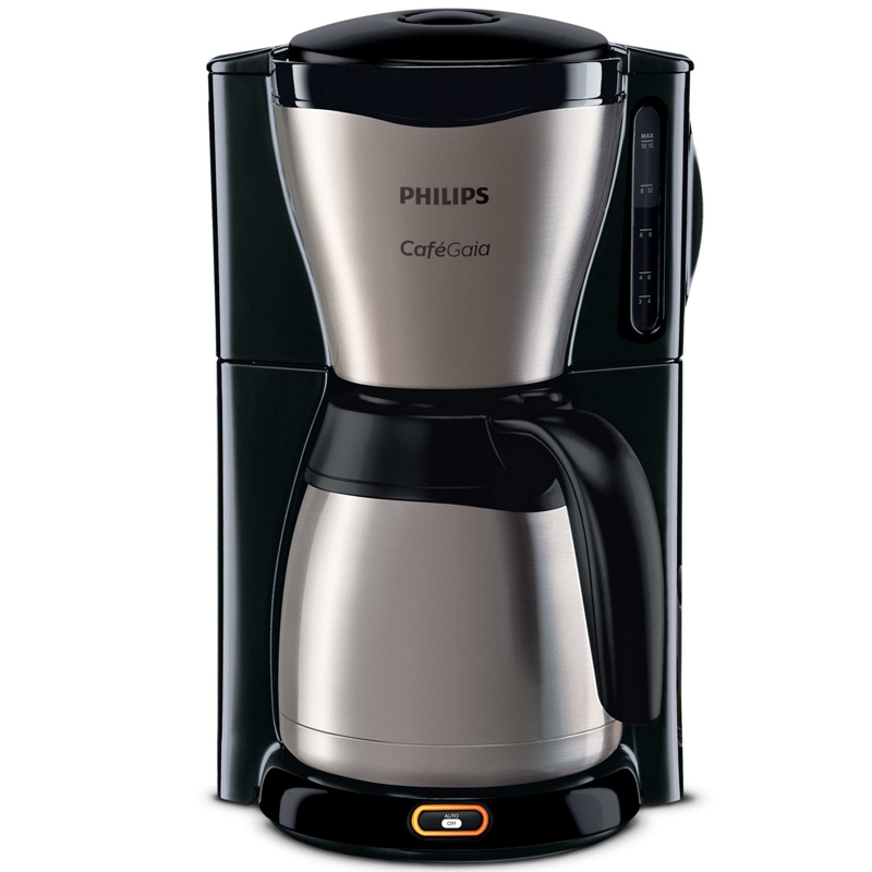 Philips HD 7548/20 Gaia Therm Kaffeemaschine schwarz