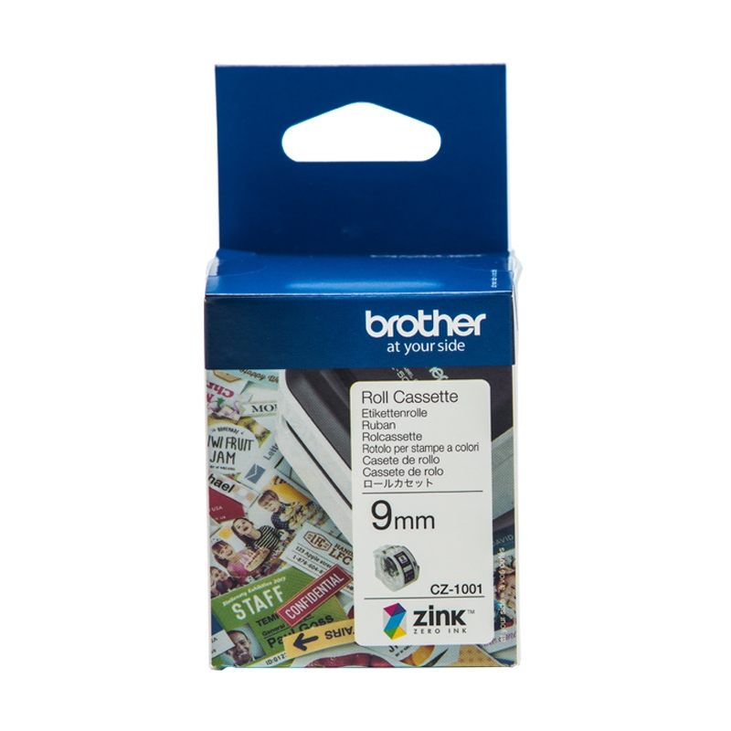 Brother CZ-1001 Etiketten Rolle 9mm