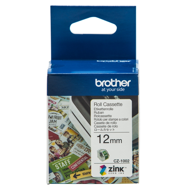Brother CZ-1002 Etiketten Rolle 12mm
