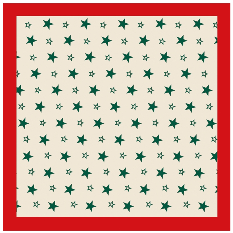 Krinner Christbaum Unterlegdecke Rot