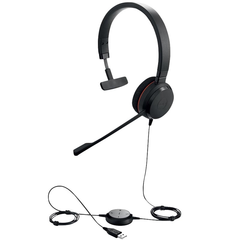 Jabra Evolve 20 MS Mono USB Headset