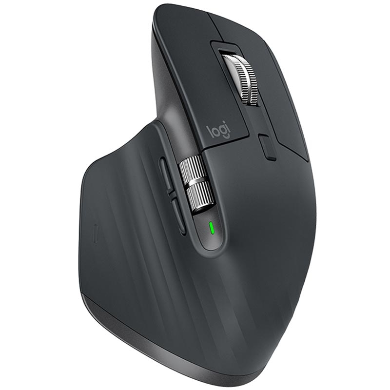 Logitech MX Master 3 Kabellose Maus dunkelgrau