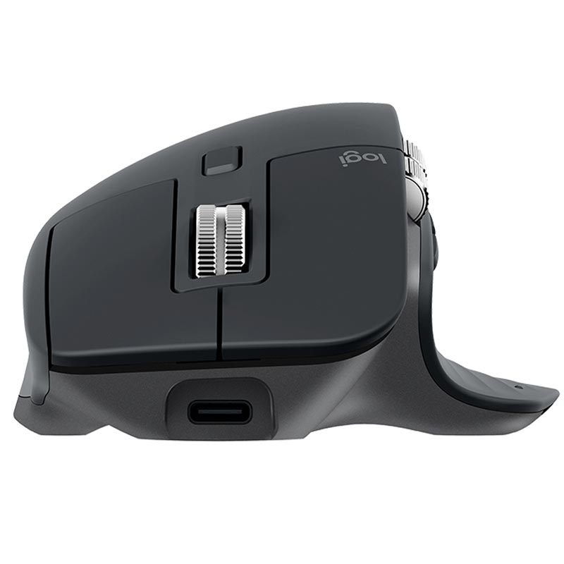 Logitech MX Master 3 Kabellose Maus dunkelgrau