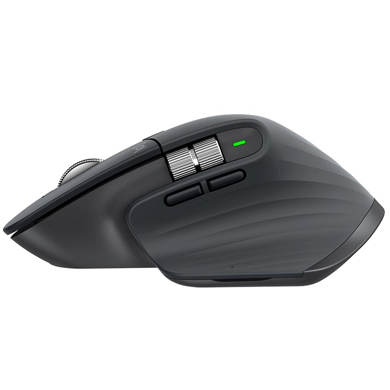 Logitech MX Master 3 Kabellose Maus dunkelgrau