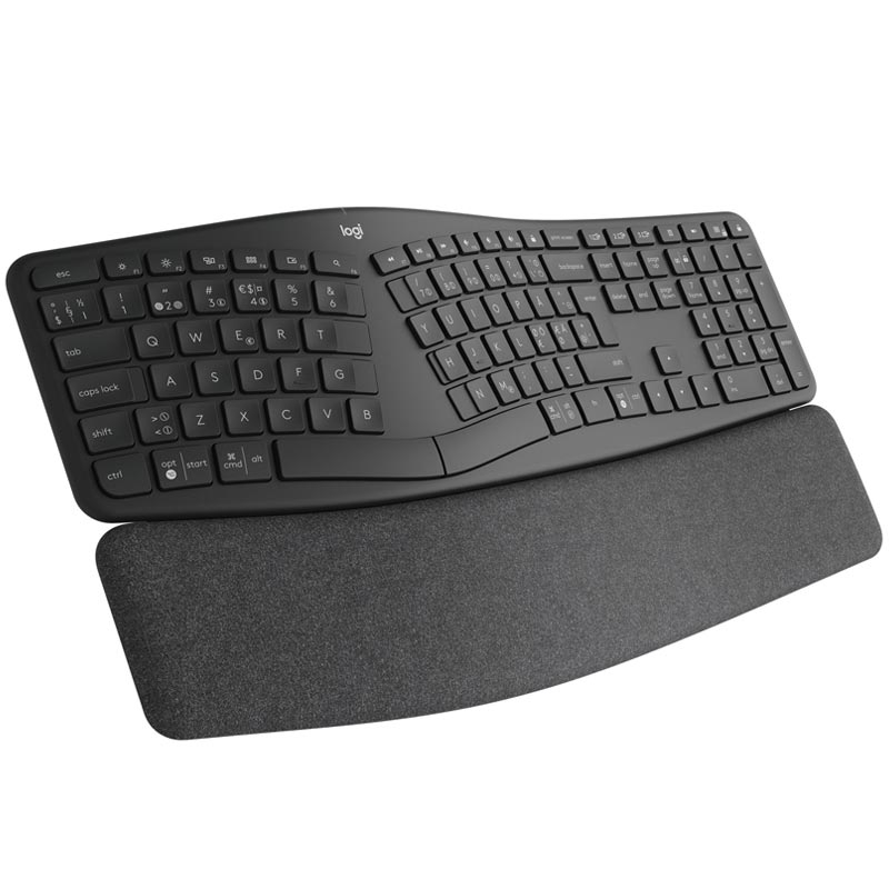 Logitech Ergo K860 kabellose ergonomische Tastatur mit geteilter Tastenanordnung