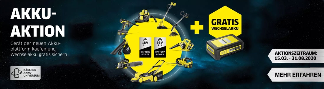 Kärcher GSH 18-20 Battery Heckenschere (ohne Akku)