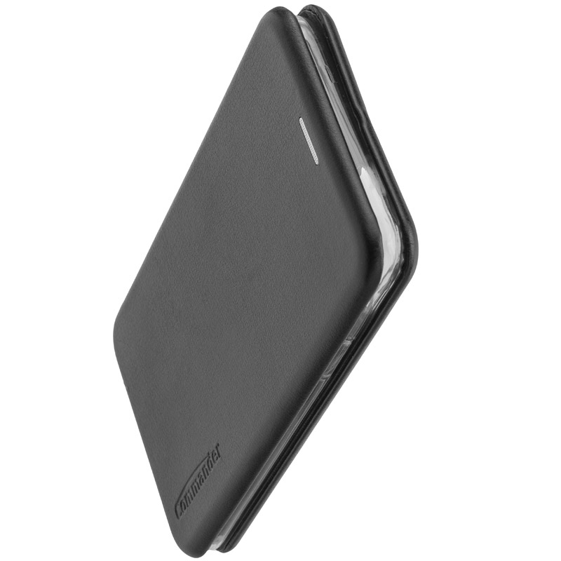 Peter Jäckel COMMANDER Book Case CURVE für Samsung A415 Galaxy A41 Black