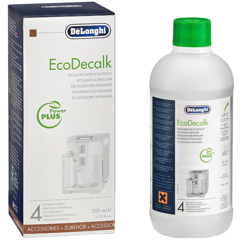 DeLonghi EcoDecalk DLSC500 SER 3018 Entkalker für Kaffeevollautomaten 500ml
