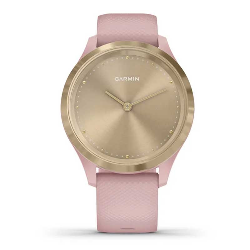 Garmin vivomove 3s Hybrid-Smartwatch rosa/gold