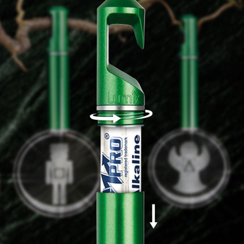 Krinner Lumix Highlights 3D-Acrylglastaler Mystic Green