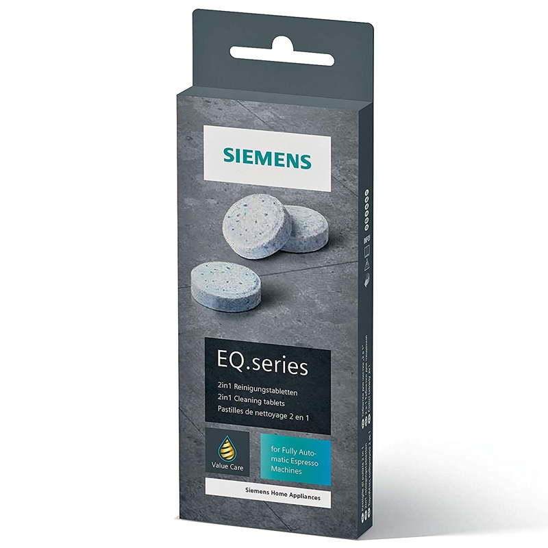 Siemens Reinigungstabletten TZ80001A für Kaffeevollautomaten EQ.Serie