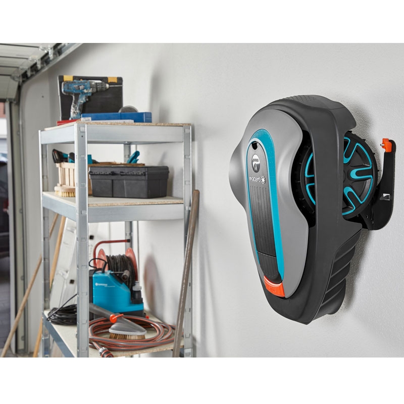 GARDENA 04045-60 Wandhalterung (für SILENO-Modelle minimo + city + life)