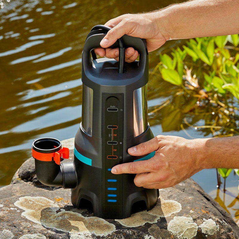 GARDENA 09044-20 Schmutzwasser-Tauchpumpe 20000 aquasensor