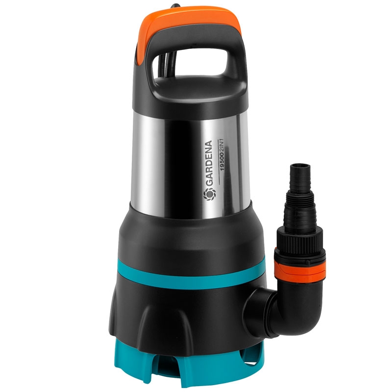 GARDENA 09049-20 Klar-/Schmutzwasser-Tauchpumpe 19000 aquasensor
