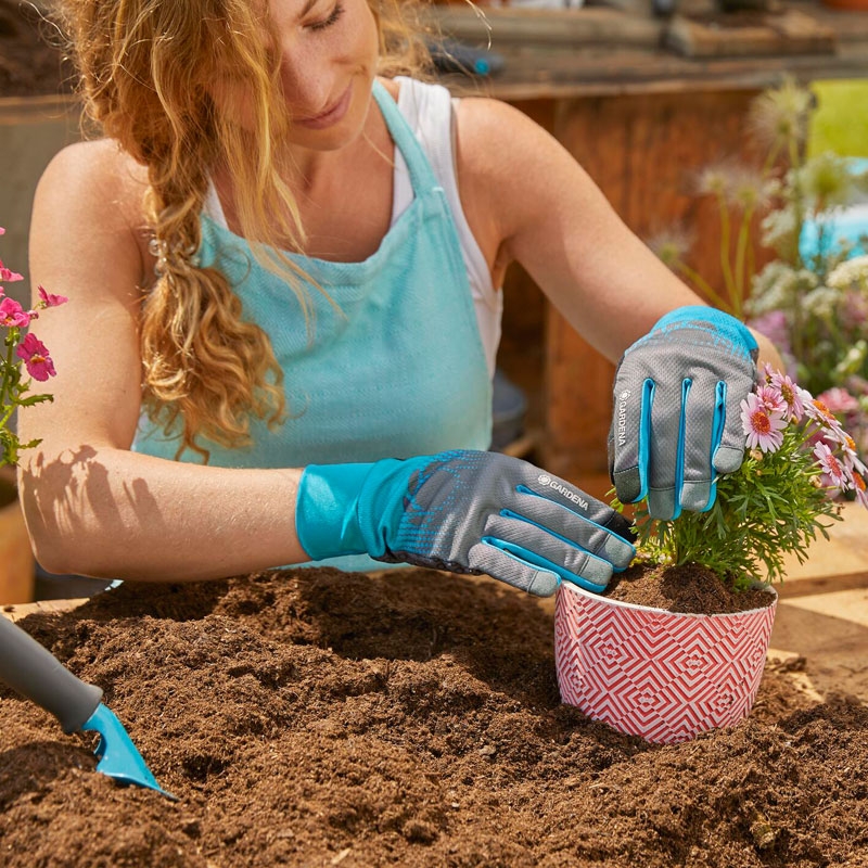GARDENA 11502-20 Garten- und Pflegehandschuh Größe 9 / L