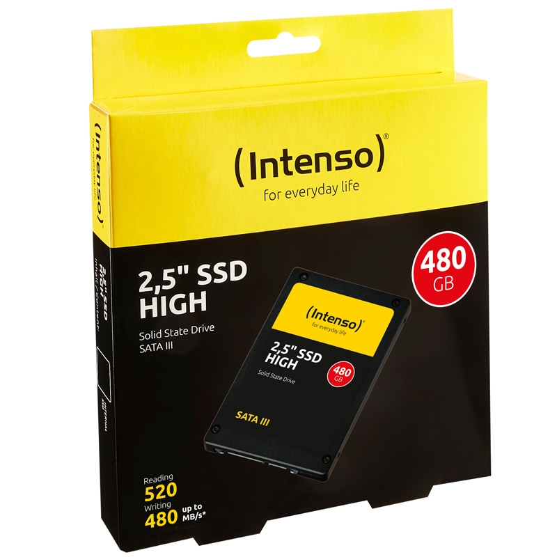 Intenso 480GB SSD High Performance 2,5" Festplatte