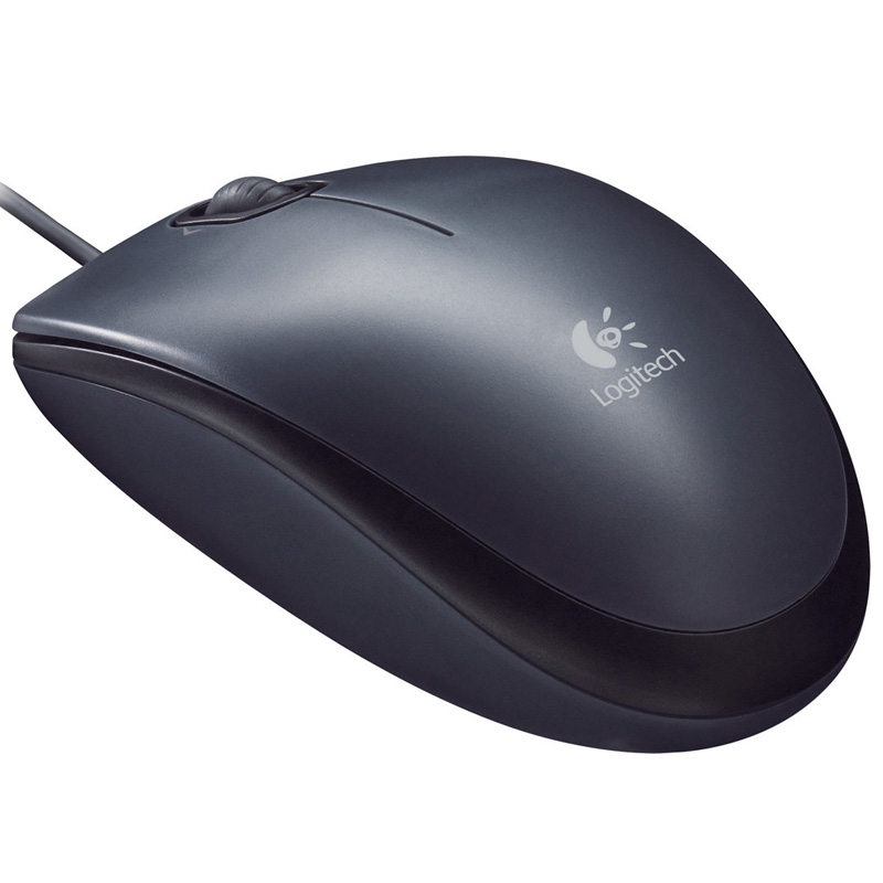 Logitech M90 Maus schwarz