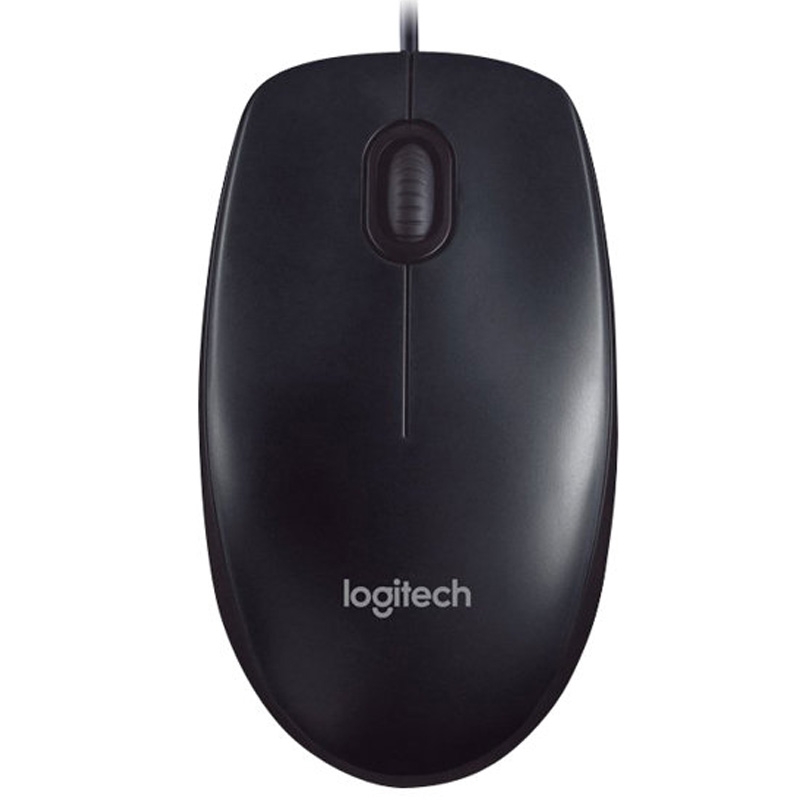 Logitech M90 Maus schwarz