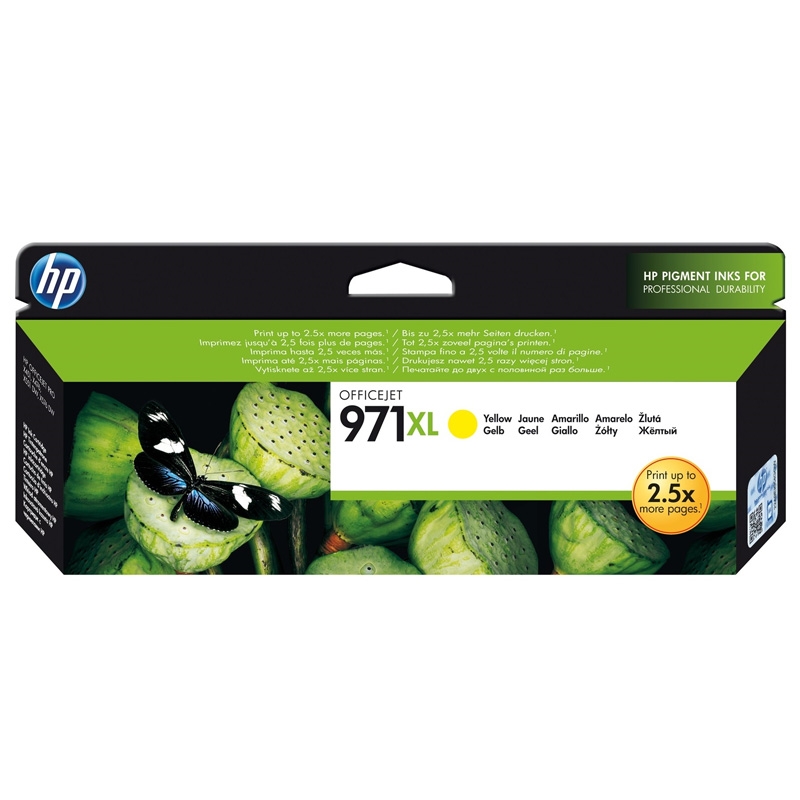 HP 971XL Tintenpatrone gelb
