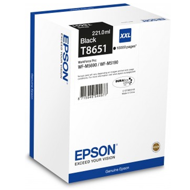 Epson T8651 Tintenpatrone schwarz